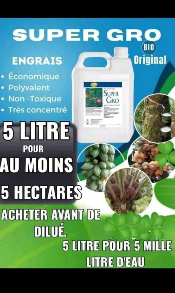 IMG-20250405-WA0190 Engrais Super Gro 100% naturel: 200% à la récolte