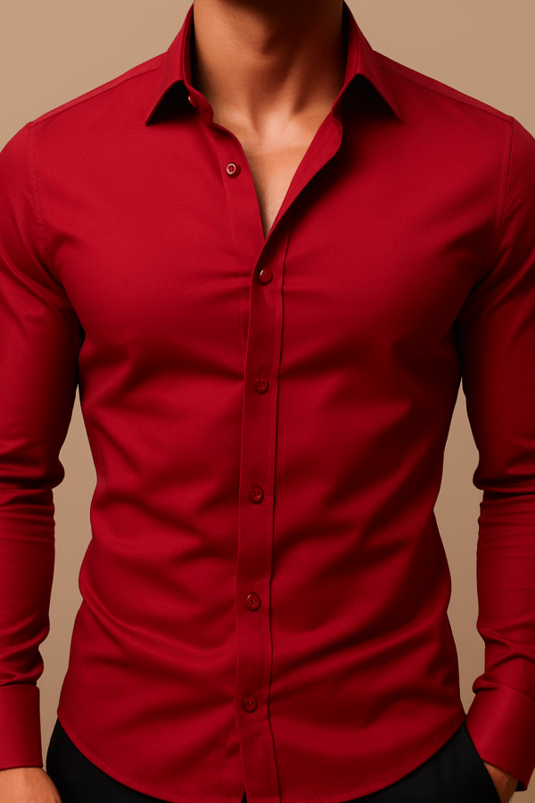 chemise rouge Chemise rouge