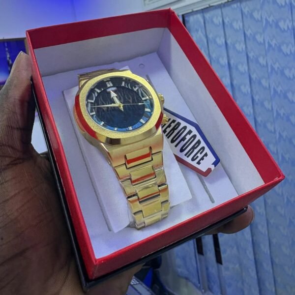 1000478792 Montre Aeroforce dorée