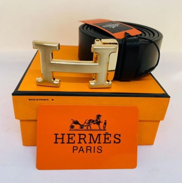 Hermès Leather Belt