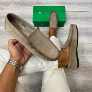 IMG-20251121-WA0123_1 Mocassins Homme By Modacim en Daim Beige
