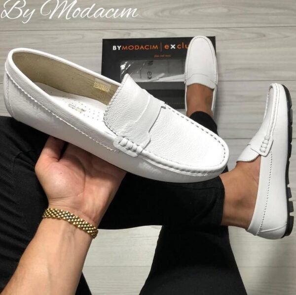 Mocassins Homme en cuir véritable