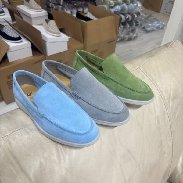 Mocassins Homme en Daim élégant et léger