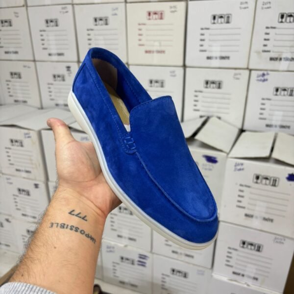 Mocassins Homme en Daim confort élégant et léger