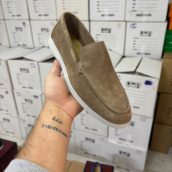 Mocassins en Daim confort élégant et léger