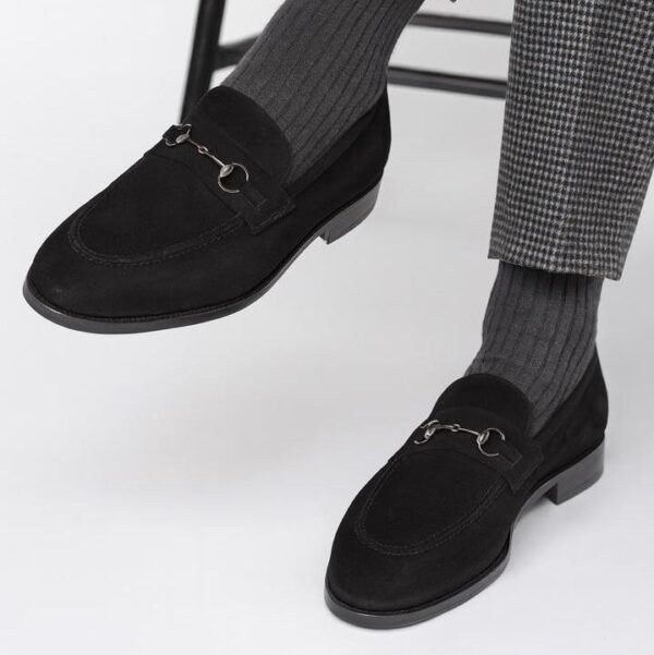 Mocassins Gucci Jordaan en Daim