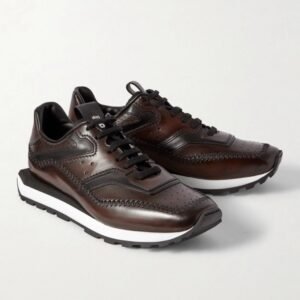 2026/01/3285.jpg Sneakers "Fly" Berluti en Cuir Venezia : L'Élégance Artisanale